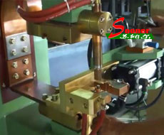 T型中频点焊机焊接视频