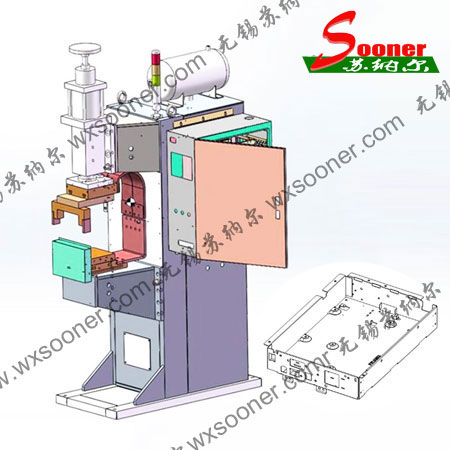 机箱机柜镀锌板点凸焊机-苏纳尔